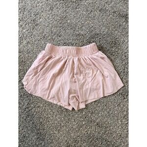 Liberty Pro Girls Athletic Running Shorts Pink Size YXS